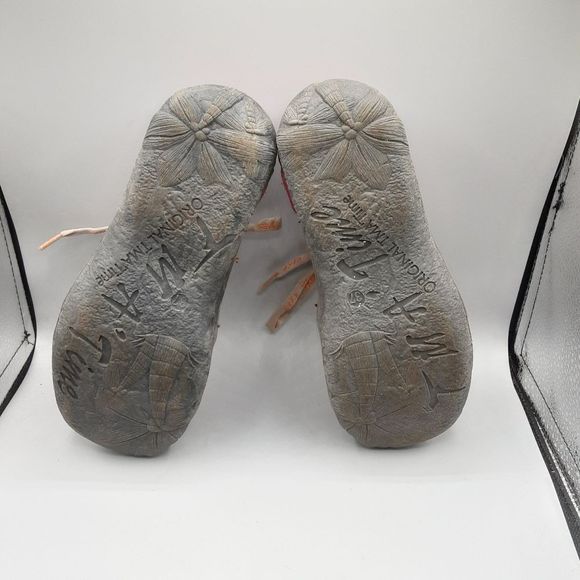 TMA Eyes Women's Sneakers 7M EU 37 Red Stitch Detail Leather. - Picture 8 of 10